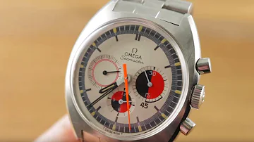 Omega Seamaster Chronograph :"Soccer Time" 145.016 Vintage Watch Review