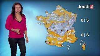 La Meteo Danais Baydemir Le 2017 01 02 Midi Sur France 2