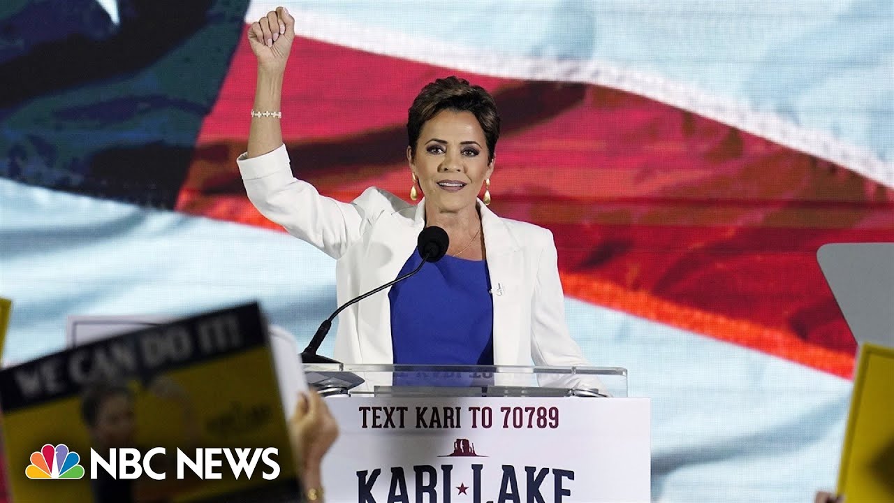 Kari Lake announces bid for Arizona senator
