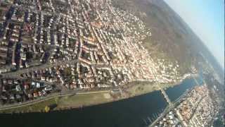 2012-03-20 Mit Dem Gleitschirm Über Heidelberg Gopro Hd