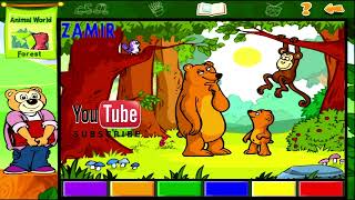 DADDY BEAR AND BABY BEAR  WALK IN THE FOREST - ENGLISH VERSION FROM COMFY ANIMAL WORLD - COMFYLAND