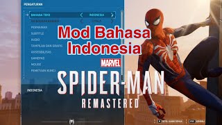 Mod Spiderman Remastered Bahasa Indonesia