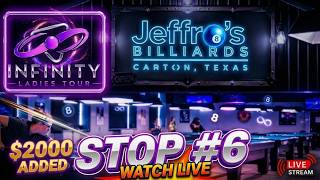 Final 8: 2026 Infinity Ladies Tour Stop #6 / Live from Jeffro's Billiards