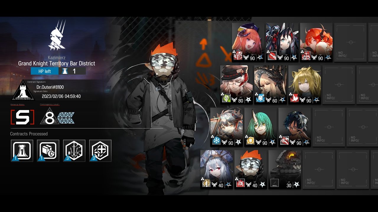 Arknights | CC#10 Day 4 Grand Knight Territory Bar District