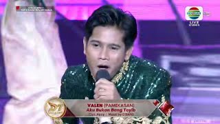 VALEN - I'M NOT BANG TOYIB | Top 6 Show, Second Night of DANGDUT ACADEMY 7 INDOSIAR / Full SO