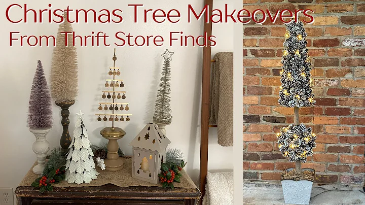 Christmas Tree Thrift Flips  |   Budget Holiday Decor  |  Trash to Treasure