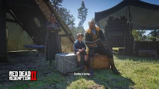 Hosea Teaches Jack To Read | RDR2