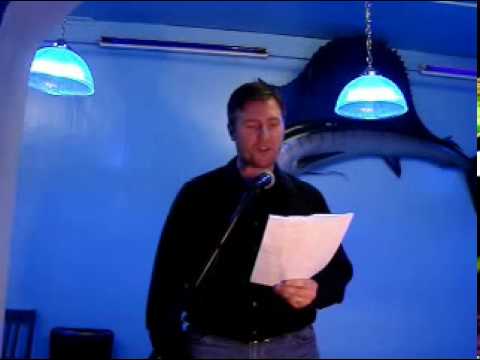 John Yotko reads Charlie Newman poem "regrets" in ...