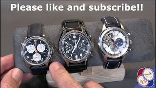 Three-Watch Collection Suggestion - Zenith, Hanhart, Farer - all Chronographs!