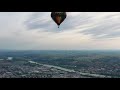 Rock climbers show off incredible abilities on a hot air balloon 10 thousand feet above the ground.