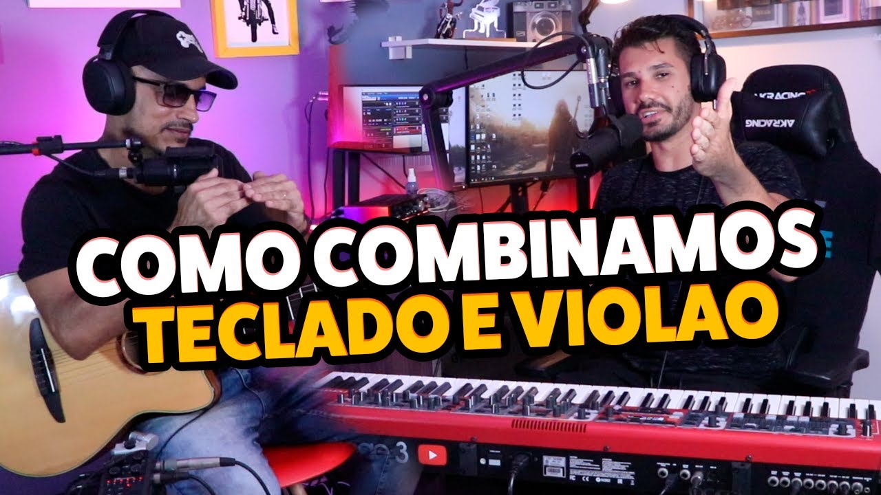 COMO JUNTAR TECLADO COM VIOLÃO