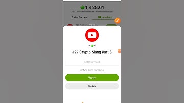 #27 Crypto Slang Part 3 | Seed New Video Code | Seed Keyword | Seed Video code #seeds #airdrop