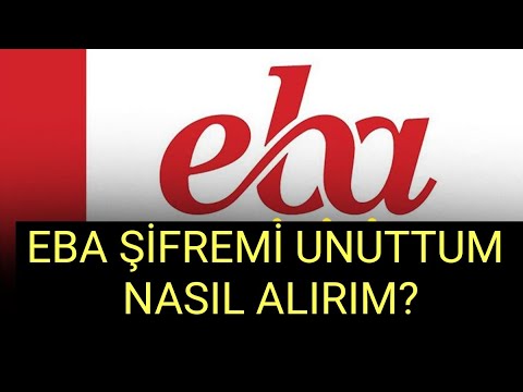 EBA Şifremi Unuttum Nasıl Öğrenirim? (EBA Şifre Yenileme)