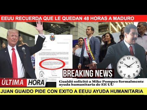 EEUU a Maduro le quedan 48 horas humor or humour