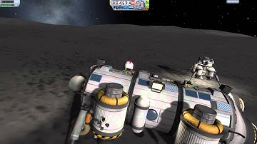 Kerbal Space Program: The Moonbase, and a Lack of Ladders