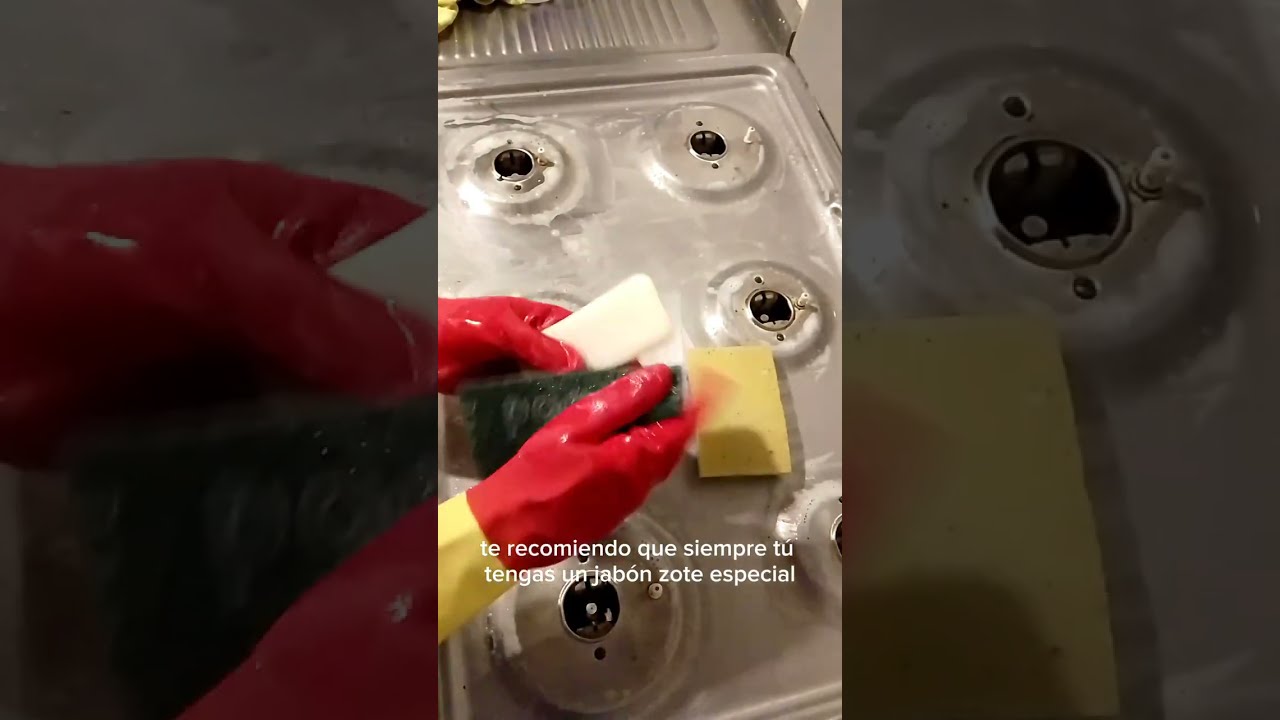 Se te acabó el desengrasante y tienes que limpiar la estufa¡Mezcla FÉCULA DE MAÍZ con Vinagre y 