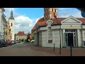 Driving through Poland - Chojnice (town) - a gate to Pomeranian region