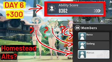 DAY 6 F2P Ability Score Check Up + Quick Homestead Alt Guide | Blue Protocol: Star Resonance