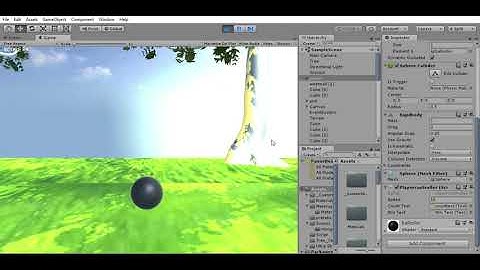 3d ball balancing game using unity