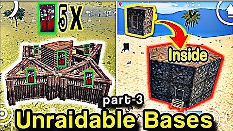 Re-upload | Building Unraidable bases | Oxide survival island #oxidesurvivalisland #rustmobile