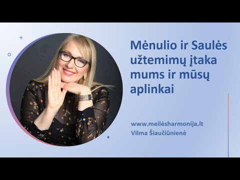 Mėnulio ir Saulės užtemimų įtaka mums ir mūsų aplinkai