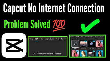 How to fix capcut no internet connection problem | caput no internet connection problem