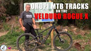 Riding new tracks at Oropi, Tauranga NZ on the Velduro Rogue X