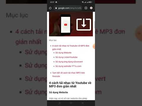 Hướng dẫn tải nhạc, video từ Youtube về điện thoại|  hướng dẫn chi tiết