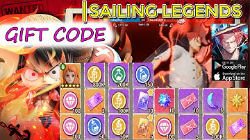 Sailing Legends & 4 Giftcodes | Sailing Legends All Redeem Codes | Sailing Legends 4 Codes