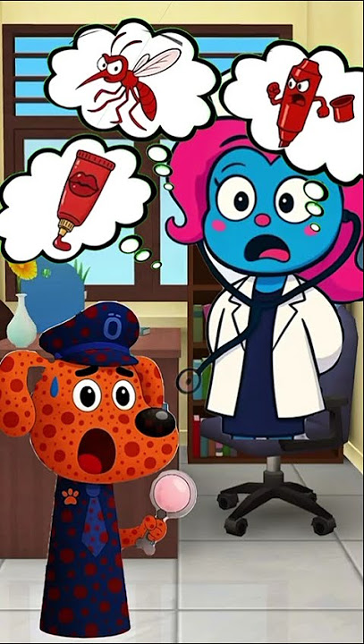 Did a mosquito or a cockroach bite Paw Patrol?”🦟🦟🪳🪳🤯🙀😱   2dAnimations