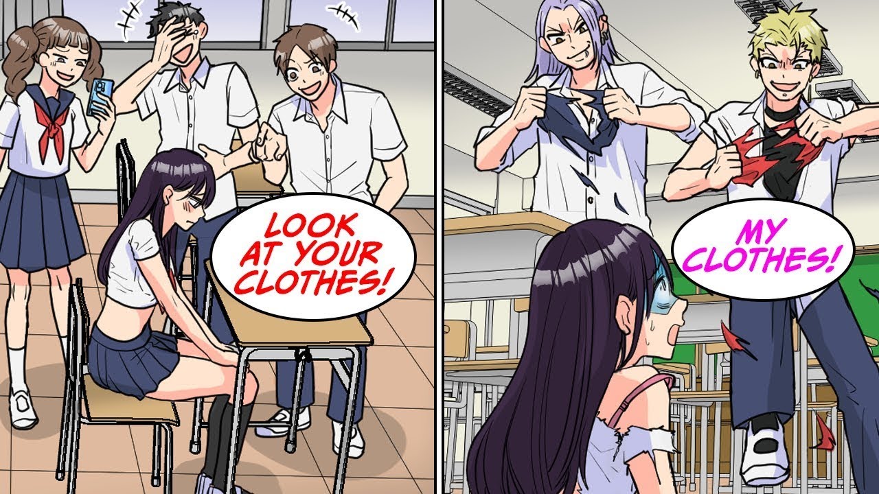 Couldn't afford to buy new clothes. But then... [Manga Dub]