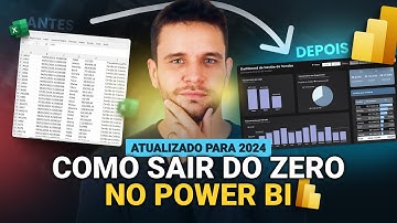 Aprenda Power BI do zero em apenas UMA AULA!! Atualizado 2025