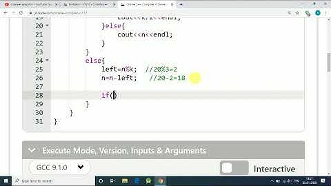 Codeforces solution problem 1283-B  |  codeforces  | codeforces problem solving |