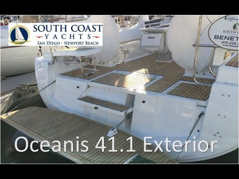 ⁣Quick Exterior Tour of the 2018 Beneteau Oceanis 41.1 with Sean Smith