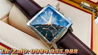 [Vẻ Đẹp Khoẻ Khoắn] Đồng Hồ Louis Erard L’esprit du Temps La Carree Chronograph 77 502 AA12