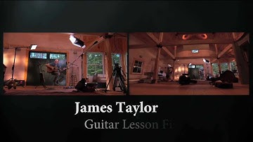 Guitar Lesson 5: "ENOUGH TO BE ON YOUR WAY (INTRO)" - Official James Taylor Guitar Tutorial