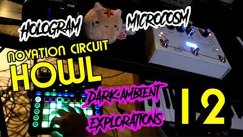 Dark Ambient Drone Sonic Explorations Pt. 12 W/ Circuit Howl // Hologram Microcosm Demo