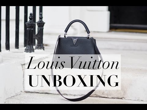 Louis Vuitton Capucines BB Black Snakeskin Handle Bag, ENTIRE Designer Bag  Collection Video