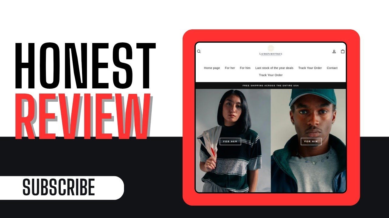 Отзывы о бутике Laursen: это действительно легальный или мошеннический сайт?