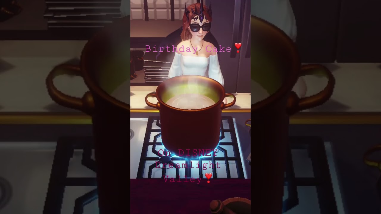 Birthday Cake Recipe on DISNEY Dreamlight Valley ️ YouTube