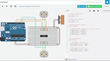 Encendido de Motor con Arduino - Usando Controlador L293D