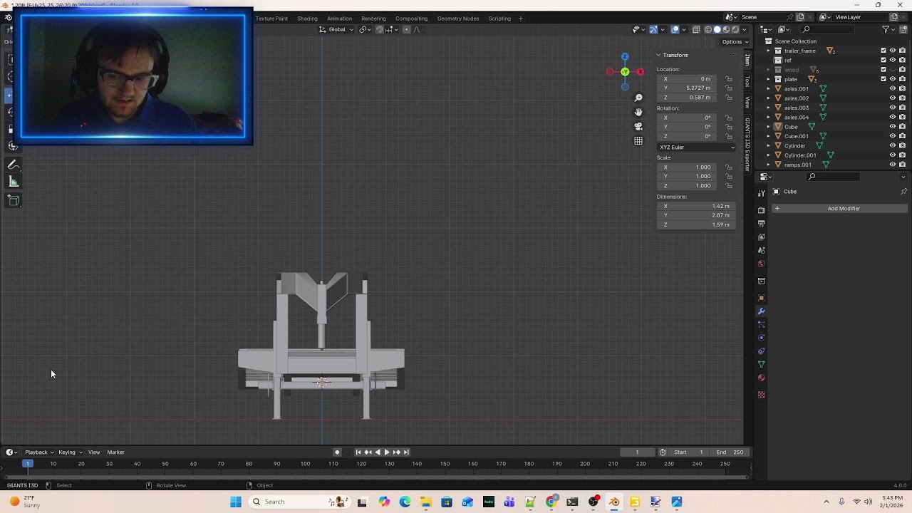 LIVE MODDING 20FT GOOSE NECK FS25