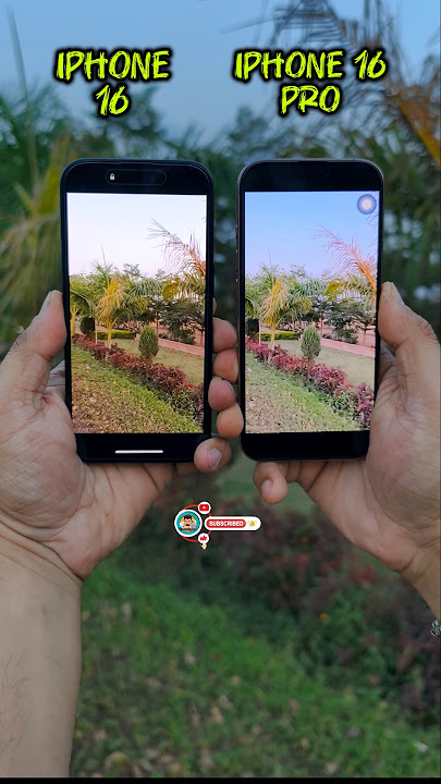 Iphone 16 Vs Iphone 16 Pro Action Mode Test #apple #shorts