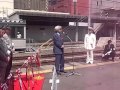 復活した蒸気機関車Ｃ６１形 出発式 高崎駅にて 2011年6月4日①