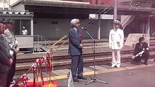 復活した蒸気機関車Ｃ６１形 出発式 高崎駅にて 2011年6月4日①