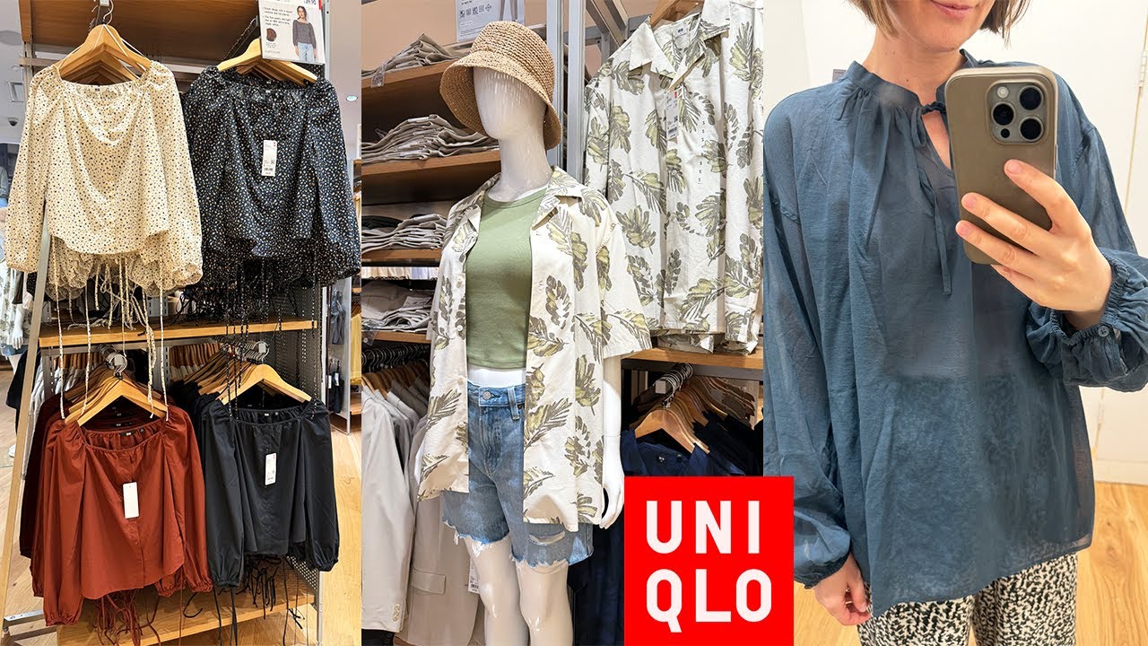 UNIQLO NEW SUMMER COLLECTION ☀️💐 HOT WEATHER ESSENTIALS