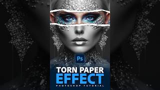 Torn paper effect in Photoshop [FREE brush download]