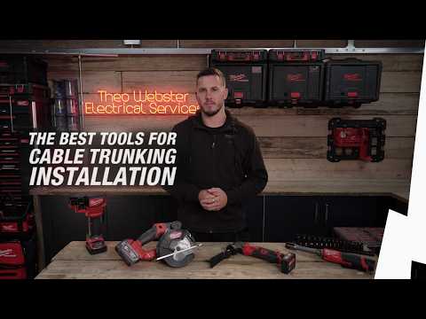 Steel Cable Trunking: Cut, Drill and Fix It Faster | MILWAUKEE®