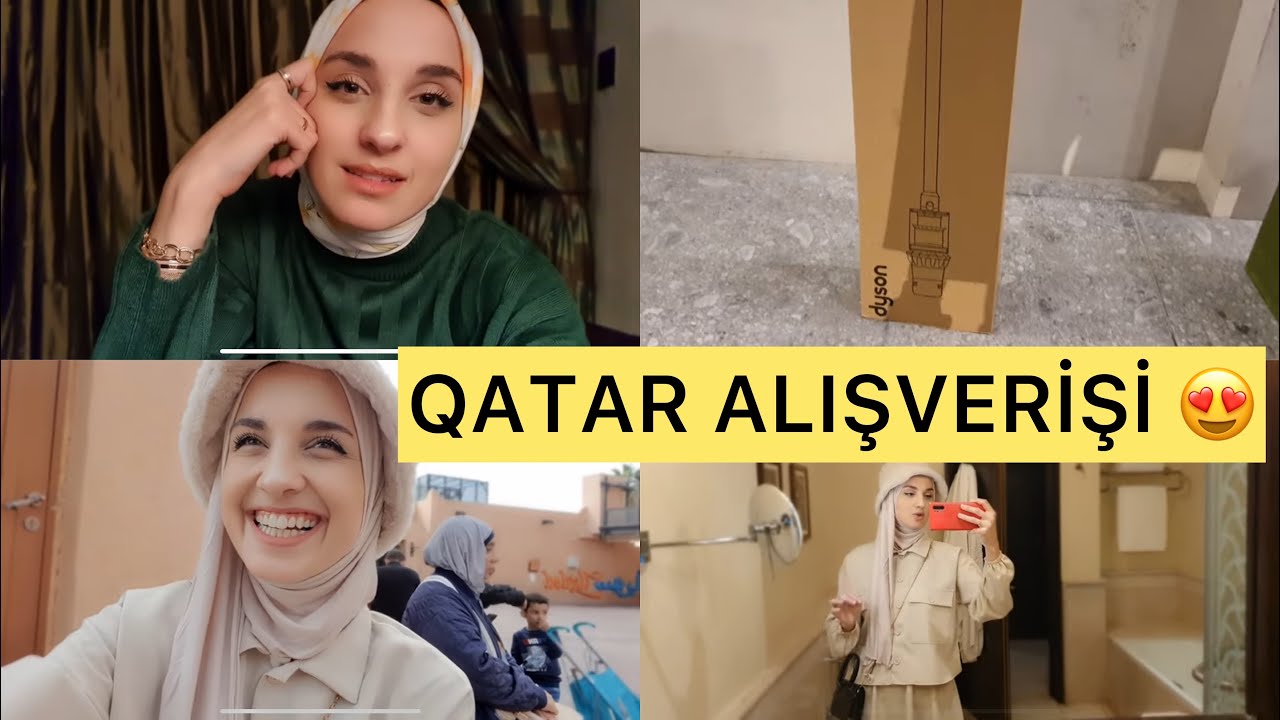 QATAR DA SÜTLÜ ÇAY | İLK ALIŞVERİŞİM 😍 | ŞAPKALI KOMBİN 🤭 ODAYI BULAMADIK | QATARDA YAŞAM