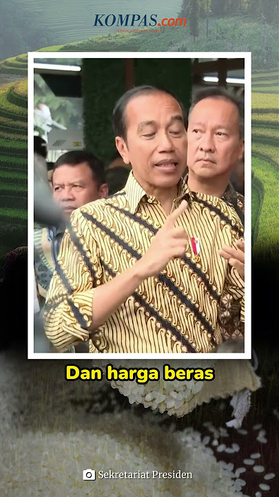 Jokowi Bingung Harga Beras Naik Justru saat Panen Raya